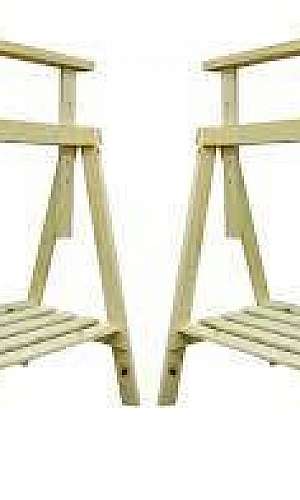 Aluguel de cavaletes de madeira Aluguel de cavaletes de madeira