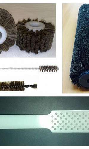 Escova industrial de crina Escova industrial de crina